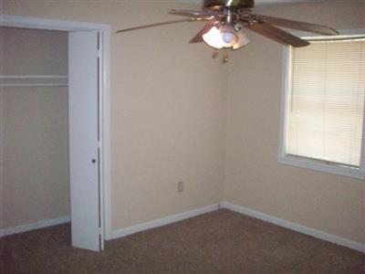 Three Bedrooms, All with Ceiling Fans